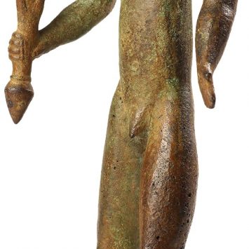 Statuetta in bronzo di Zeus